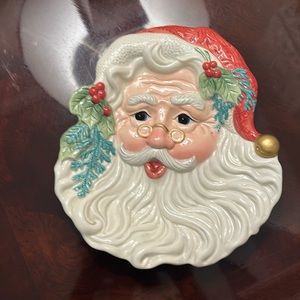 Fitz and Floyd Christmas candy dish